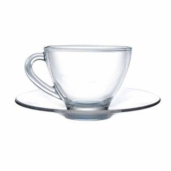 Cosmo Tea Cup - P00640 & Cosmo Tea Saucer 6” - P00671