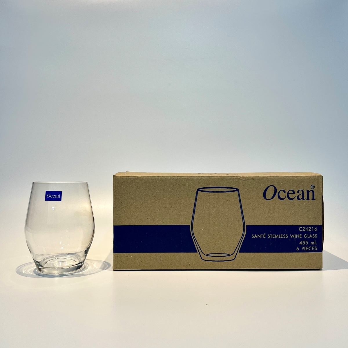 Santé Stemless Wine Glass - C24216